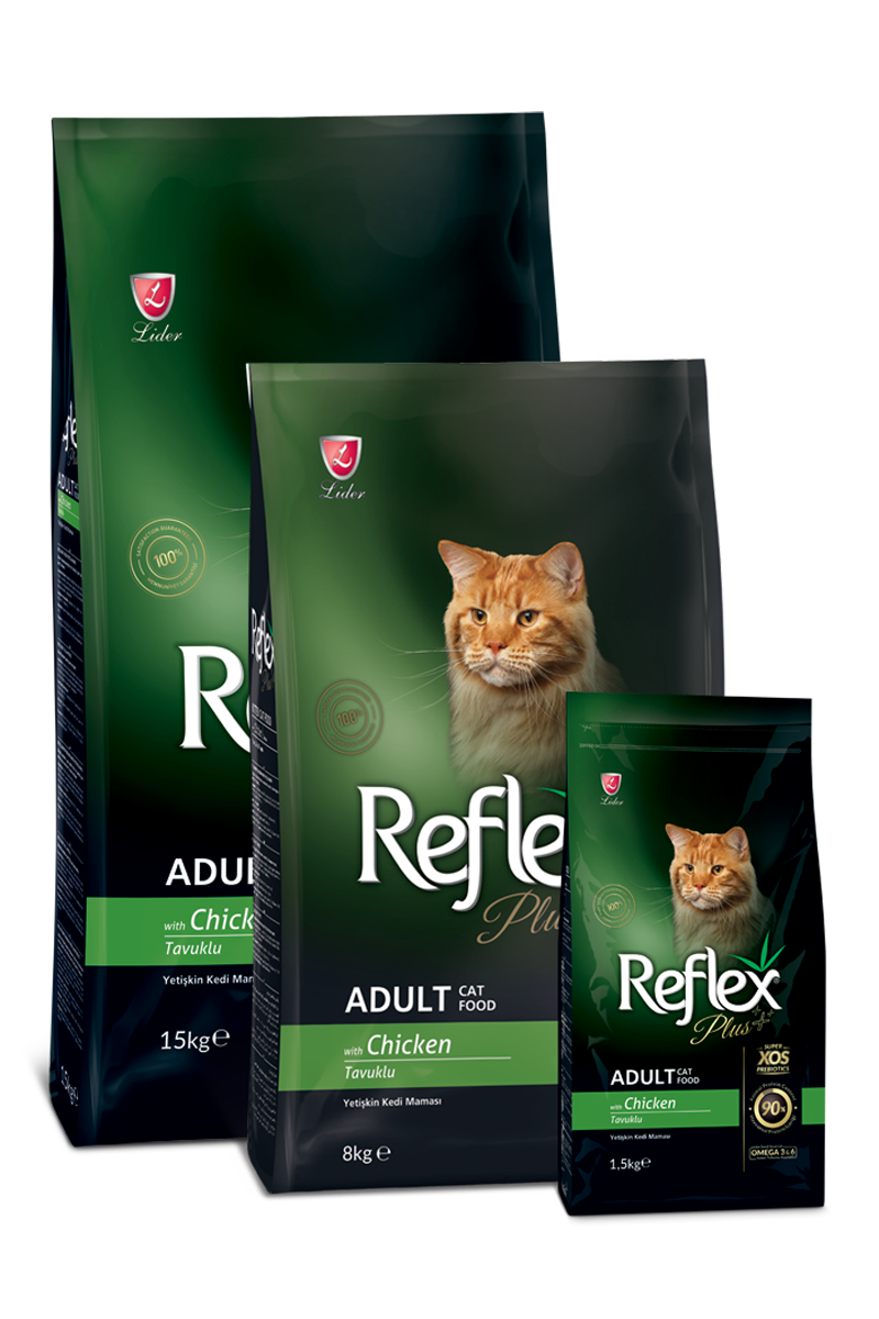 Reflex Plus Adult Cat Food with Chicken - Reflex