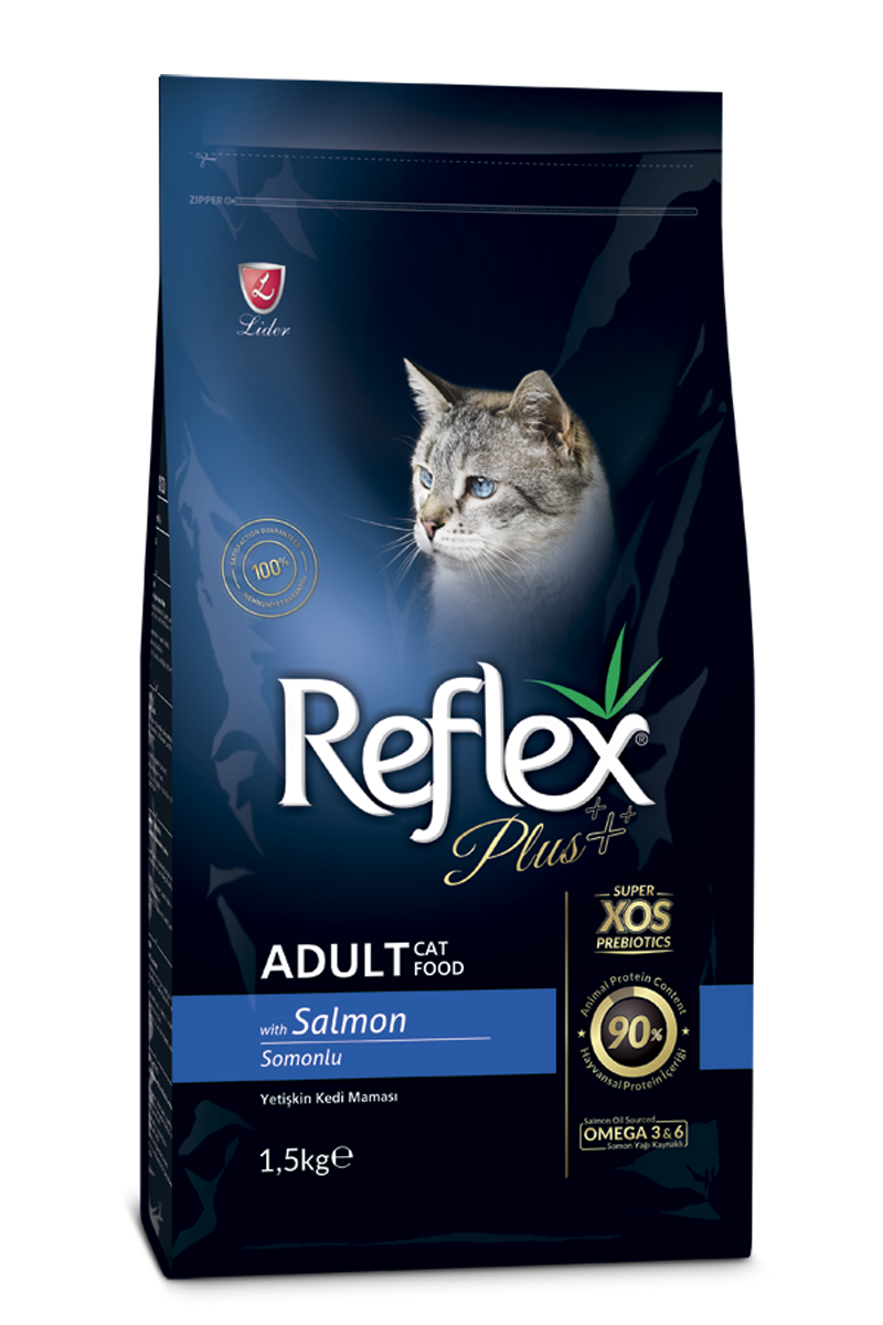 Reflex Plus Adult Cat Food with Salmon - Reflex