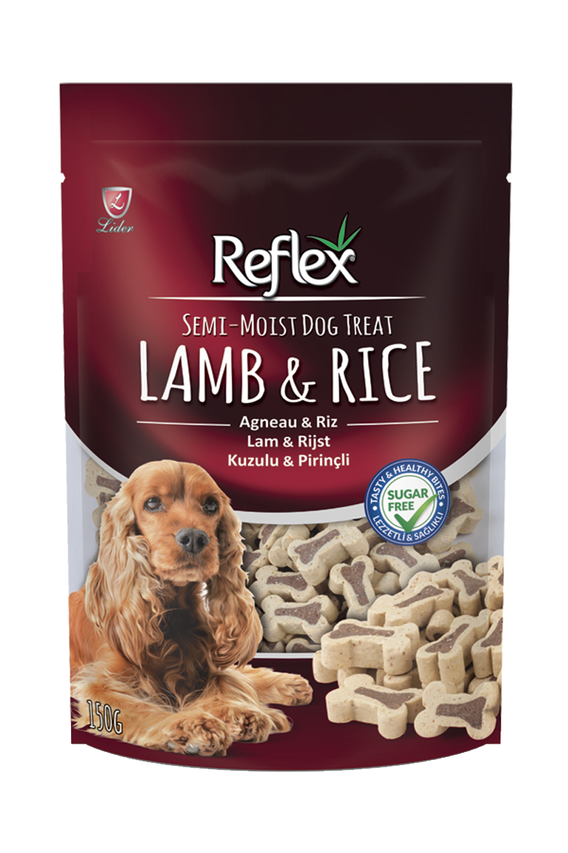 Reflex SemiMoist Dog Treat with Lamb & Rice Reflex